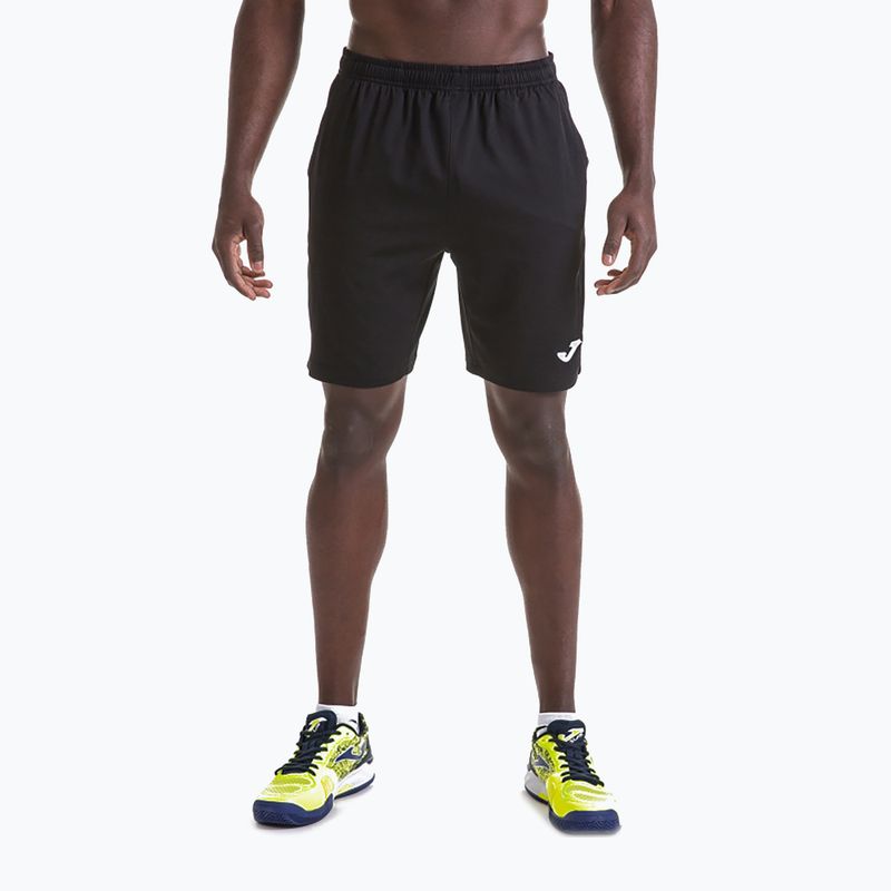 Pantaloni scurți de tenis pentru bărbați Joma Bermuda Master negru 100186.100 2