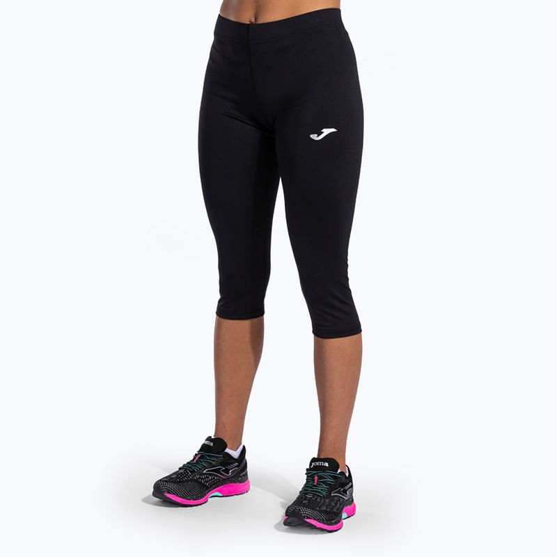 Colanți de alergat pentru femei Joma Olimpia 3/4 black 2