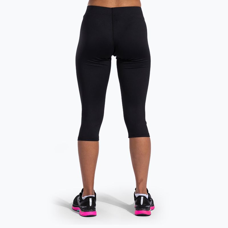 Colanți de alergat pentru femei Joma Olimpia 3/4 black