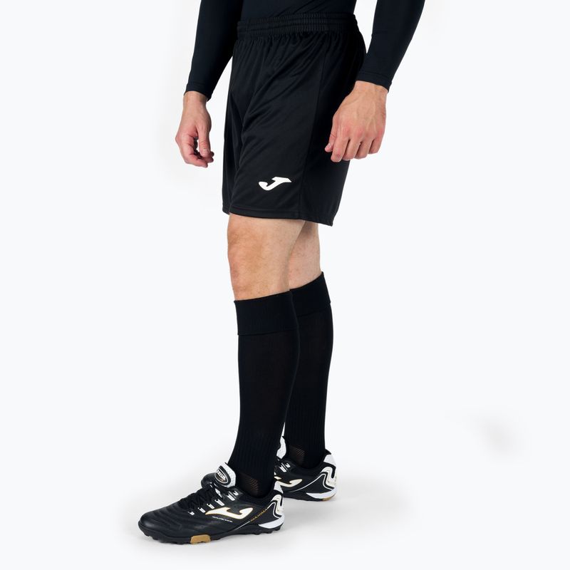 Pantaloni scurți de antrenament pentru bărbați Joma Treviso negru 100822.100 2