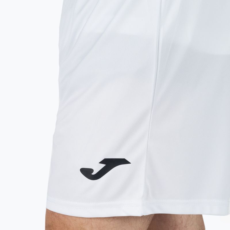 Pantaloni scurți de antrenament pentru bărbați Joma Treviso alb 100822.200 4
