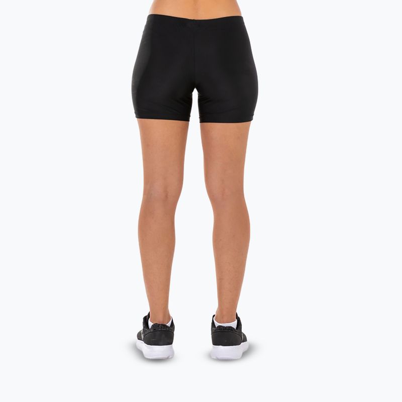 Pantaloni scurți de alergare pentru femei Joma Lycra negru 2