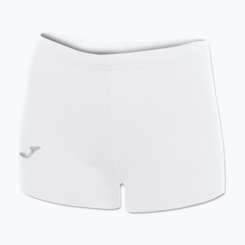 Pantaloni scurți de alergare pentru femei Joma Lycra alb 5