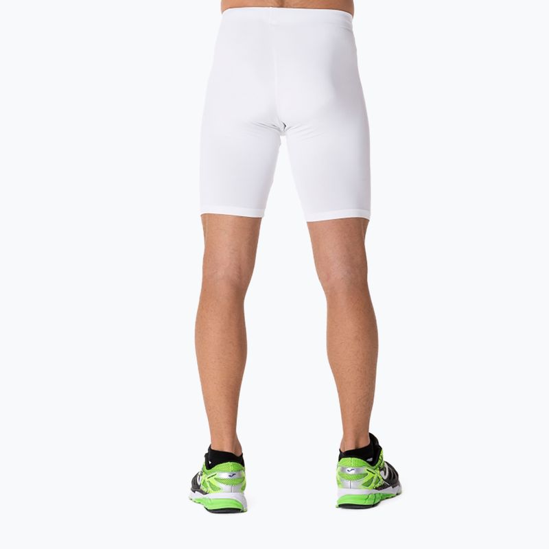 Joma Brama Academy pantaloni scurți de fotbal termoactivi alb 101017 3