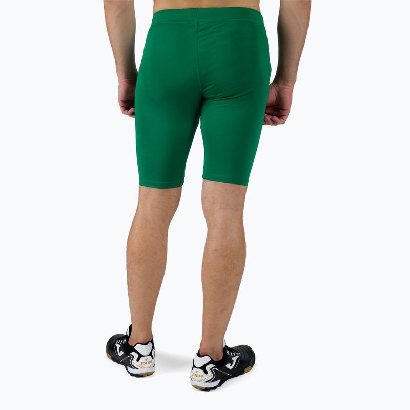 Joma Brama Academy pantaloni scurți de fotbal termoactivi verde 101017