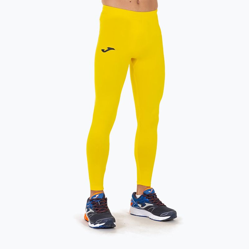 Pantaloni termoactivi Joma Brama Academy Long amarillo 4