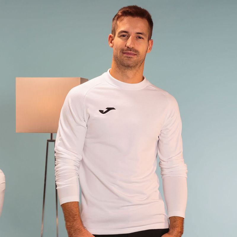 Bluză termică pentru bărbați Joma Brama Fleece white 3