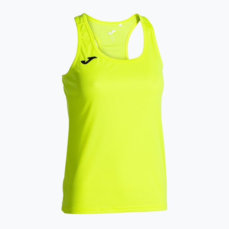 Tricou de alergare pentru femei  Joma Siena II yellow fluor
