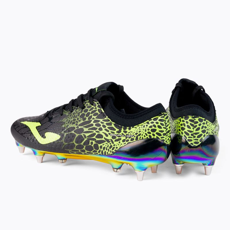 Ghete de fotbal Joma Propulsion Lite SG pentru bărbați, negru 3
