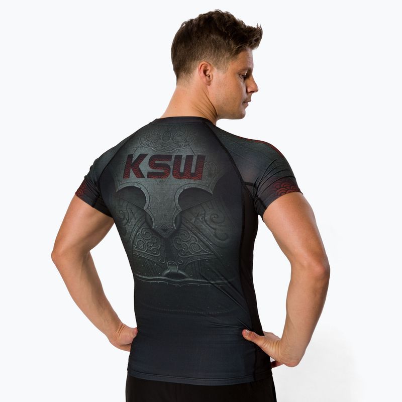 KSW Bărbați Last Samurai Rashguard negru 3