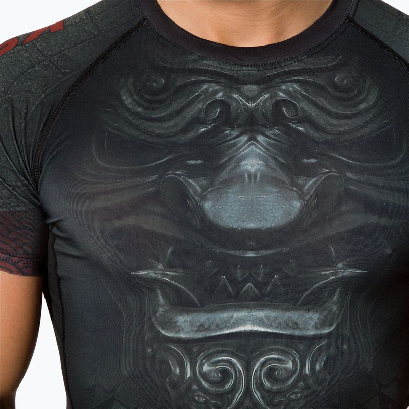 KSW Bărbați Last Samurai Rashguard negru 4