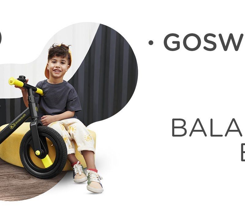 Bicicletă fără pedale pentru copii Kinderkraft Goswift, negru, KRGOSW00BLK0000 8