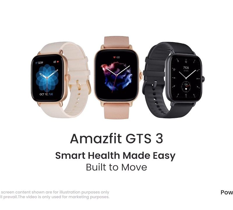 Amazfit GTS 3 ceas sport bej W2035OV2N 11