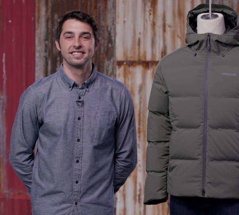 Geacă de iarnă pentru bărbați Patagonia Jackson Glacier black 7