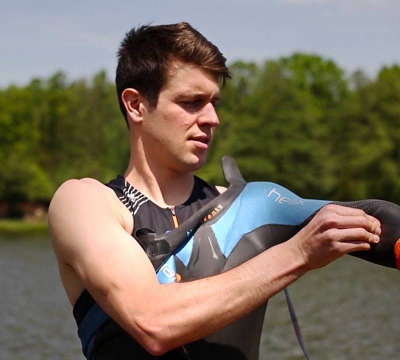 Costum de triatlon pentru bărbați BlueSeventy Fusion 2021 BL248 negru 9