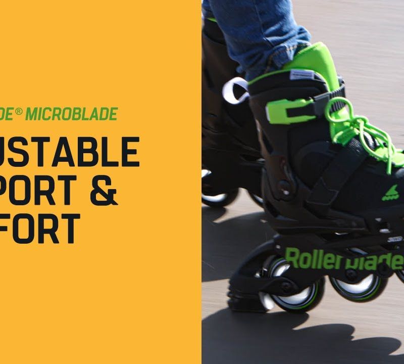 Rollerblade Microblade role pentru copii negru și galben 7101700215 10