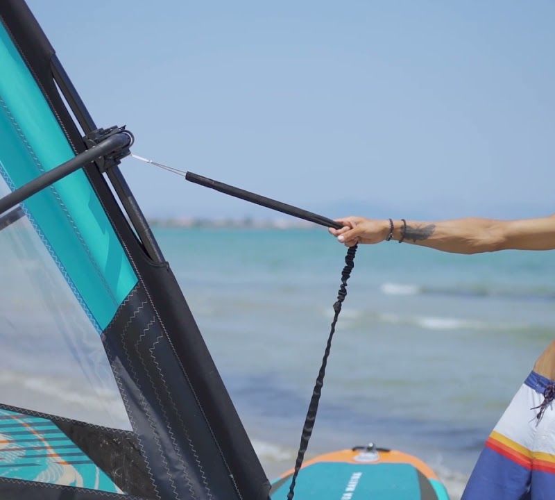 Placă SUP Aqua Marina Blade - Windsurf iSUP 3.2m/12cm cu surf leash (Sail Rig exclus) albastră BT-22BL 11