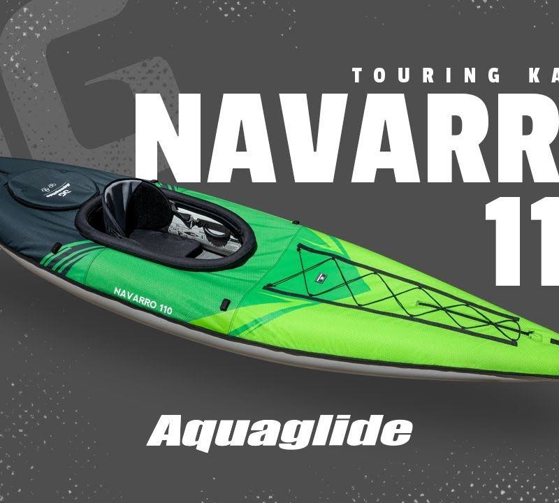 Aquaglide Navarro 110 verde 584119108 Caiac gonflabil pentru 1 persoană 584119108 10