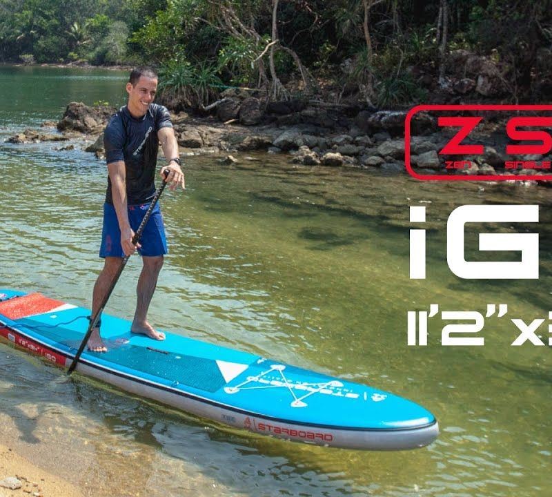 SUP STARBOARD iGO Zen 11'2' S albastru 2011210401004 16