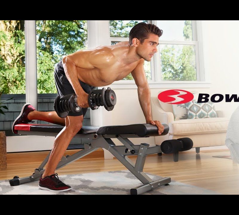 Suport de gantere Bowflex Selecttech, negru, 100736 8