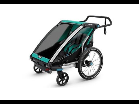 Thule Chariot Lite Remorcă pentru biciclete cu 2 locuri, verde 10203022 11