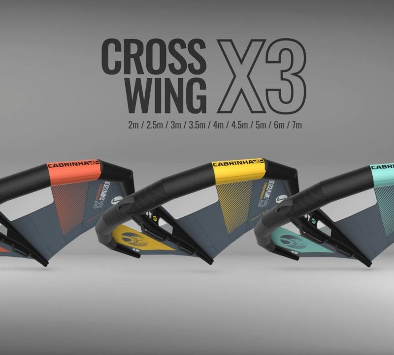 Wingfoil Cabrinha Crosswing X3 roșu K1KWX3WNG020001 6