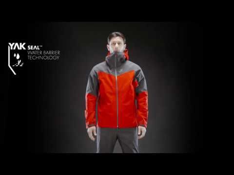 Jachetă de ploaie pentru bărbați BLACKYAK Barzona Fiery Red 1910009I8 10