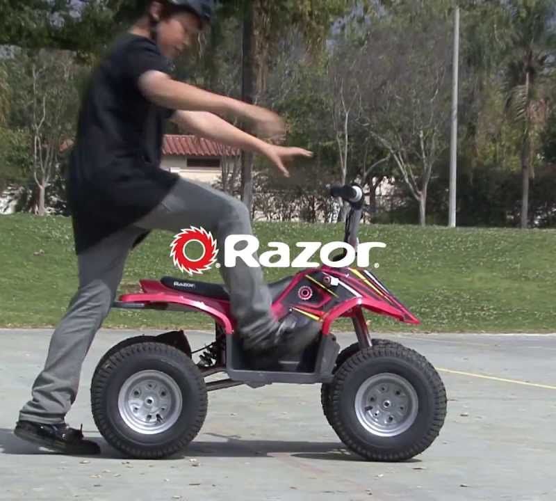 ATV pentru copii Razor Dirt, roșu, 25186501 11
