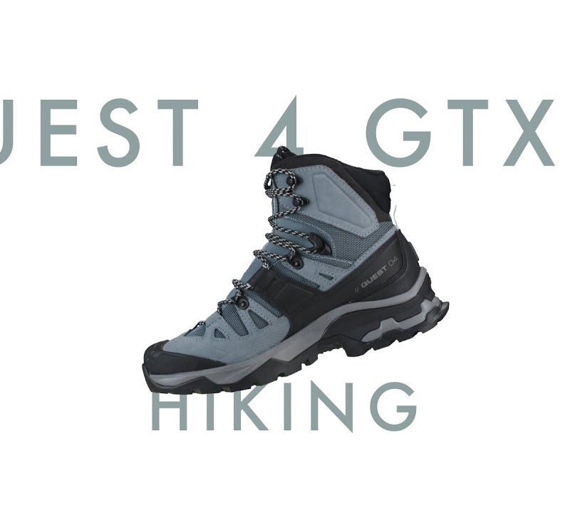 Cizme de trekking pentru femei Salomon Quest 4 GTX magnet/negru/soare 20