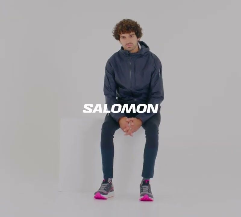 Pantofi de alergare Salomon Thundercross pentru bărbați negru/nuanță liniștită/coral aprins 18