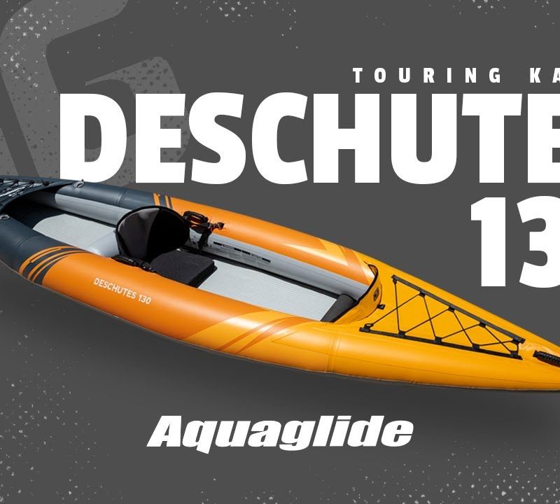 Aquaglide Deschutes 130 portocaliu de 1 persoană caiac gonflabil 584120126 10
