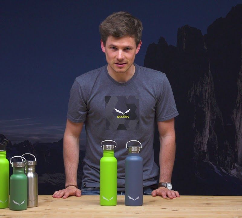 Salewa Aurino Aurino BTL sticlă din oțel 750 ml verde închis 00-0000000514 6