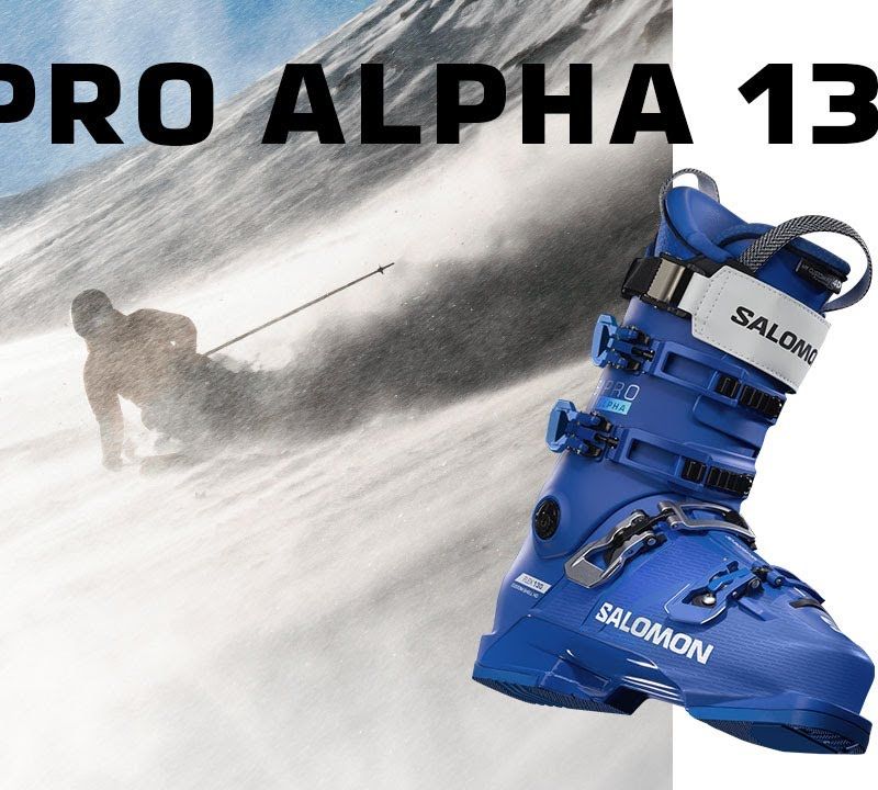 Bocanci de schi pentru bărbați Salomon S Pro Alpha 130 albastru L47044200 16