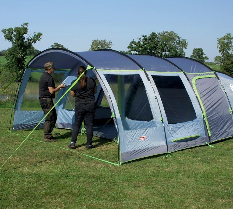 Cort de camping Coleman Meadowood 6 Long albastru 2000037069 15
