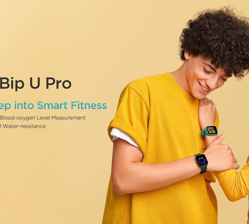 Ceas Amazfit Bip U Pro roz W2008OV5N 6
