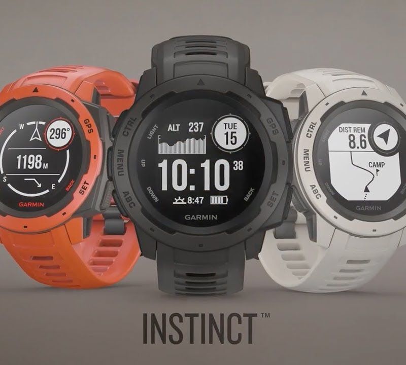Ceas sport Garmin Instinct Tactical Edition, negru, 010-02064-70 8