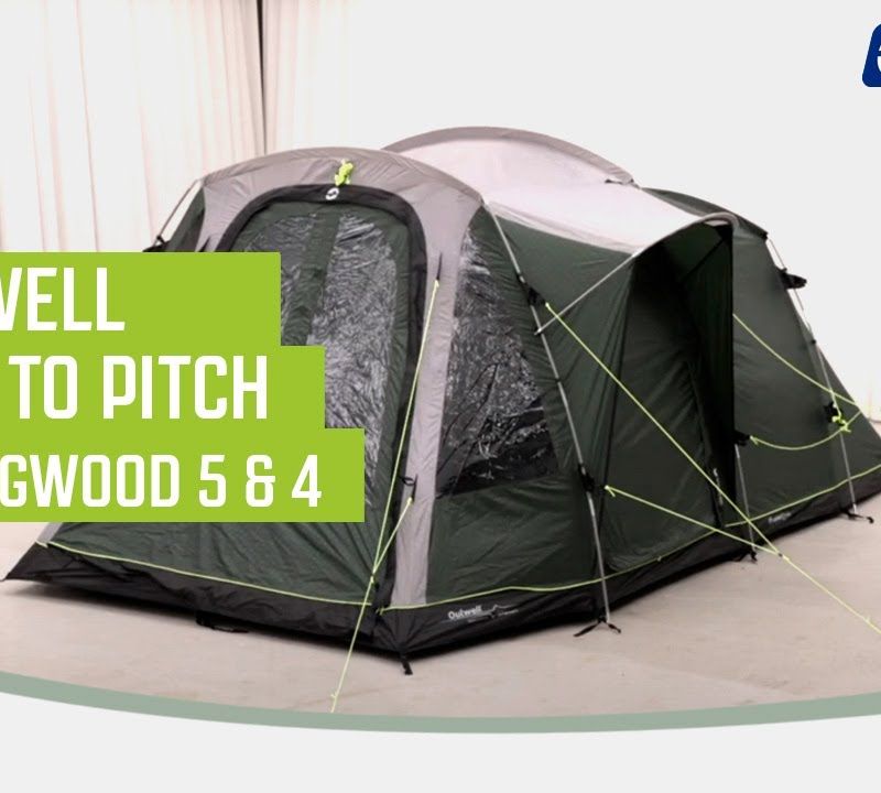 Cort de camping pentru 4 persoane Outwell Springwood verde 111210 6