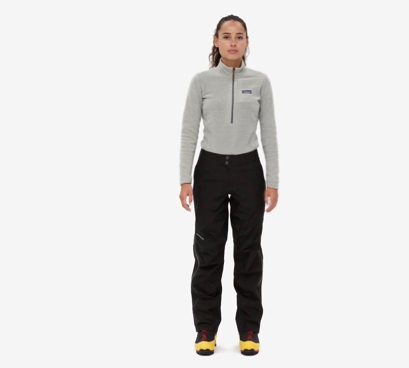 Pantaloni de ploaie pentru femei Patagonia Triolet black 4