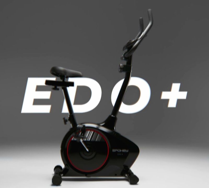Bicicletă magnetică de fitness Spokey EDO+, negru, 928529 13