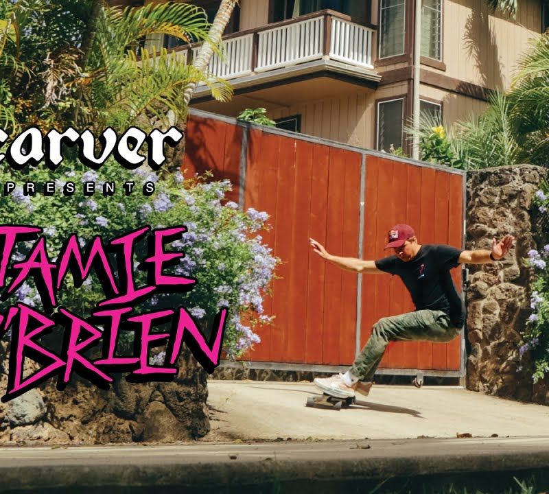 Skateboard surfskate Carver C7 Raw 33.5" JOB Camo Tiger 2022 Complete maro-verde C1013011141 17