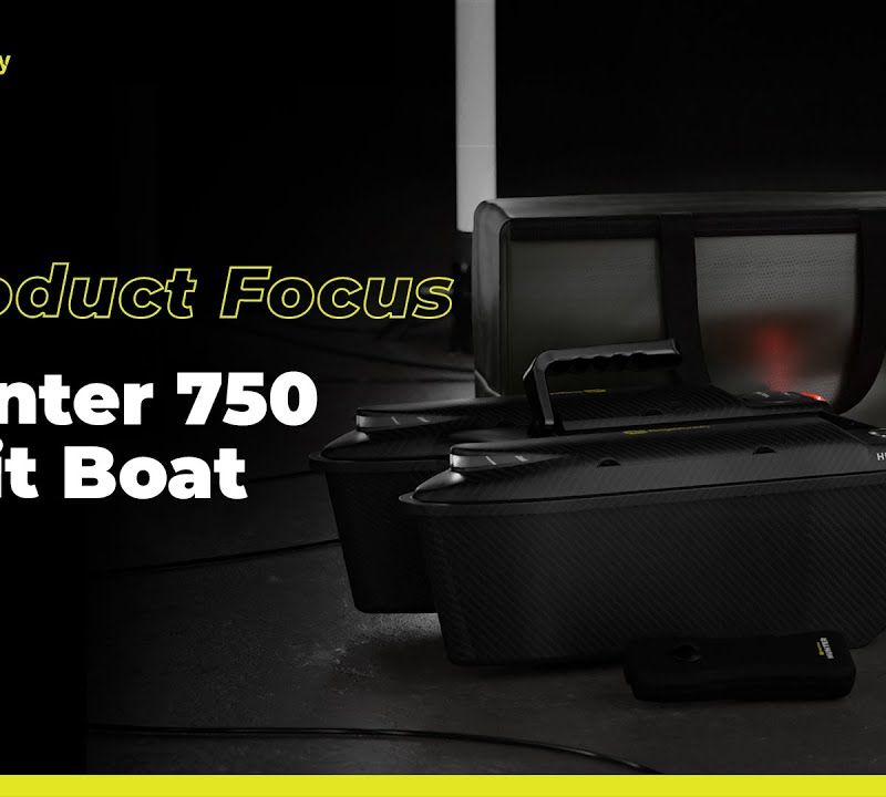 Ridgemonkey Hunter 750 Bait Boat negru RM469 8