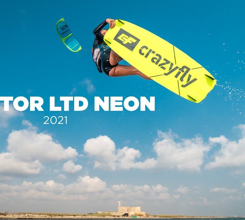 Planșă de kitesurfing CrazyFly Raptor LTD Neon verde T002-0306 7