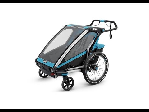 Thule Chariot Sport remorcă dublă pentru biciclete, negru 10201023 11