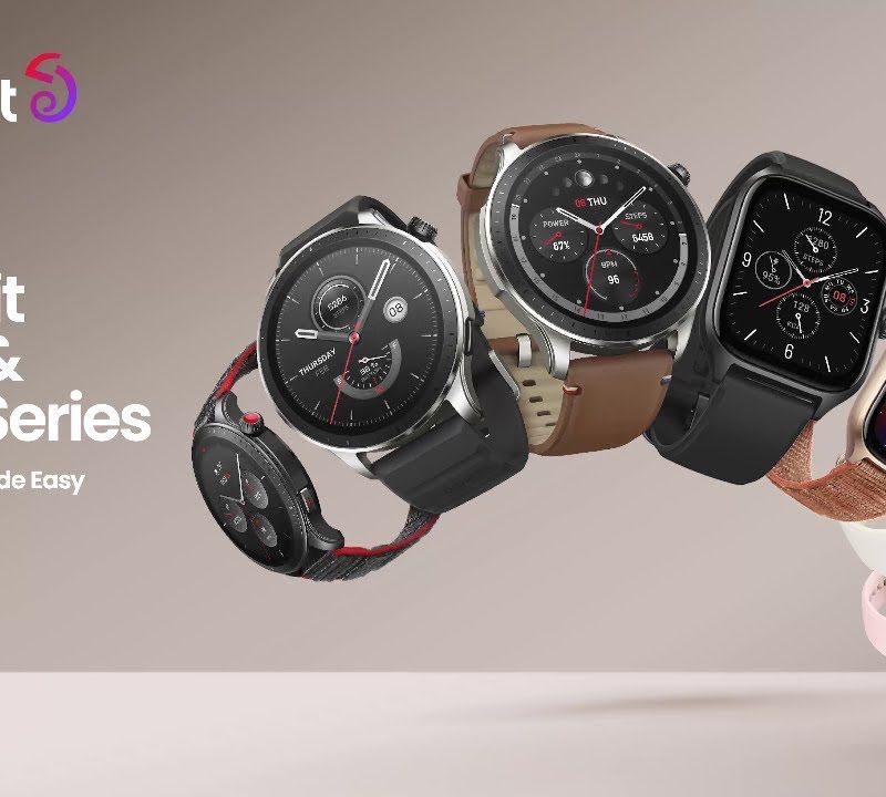 Amazfit GTS 4 Mini ceas negru W2176OV5N 10