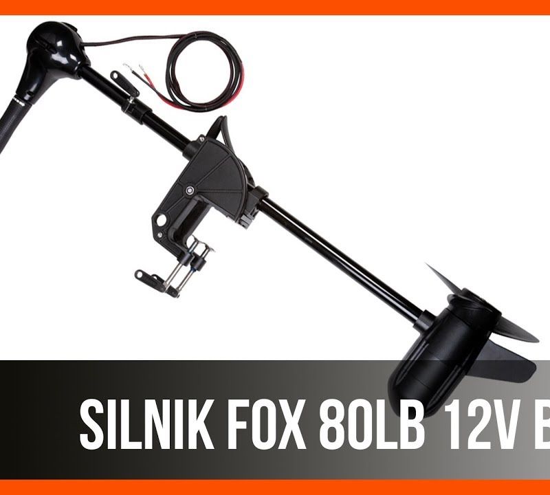 Fox 80 lb 12 v BL motor de pescuit de pescuit negru CEN010 7