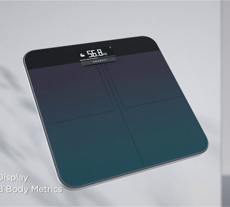 Amazfit Smart Scale-Aurora negru D2003EU1N 10