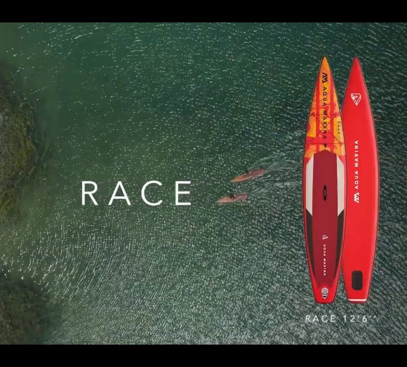 SUP AquaMarina Race - Racing iSUP, 4.27m/15cm roșu BT-21RA02 16