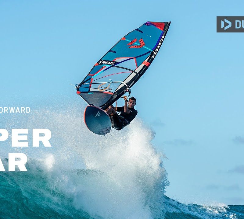 Velă pentru windsurf Duotone Super_Star Stargazer 2.0 albastră 14220-1208 10