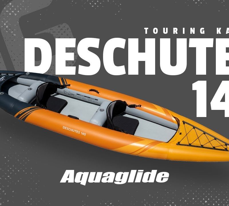 Aquaglide Deschutes 145 portocaliu portocaliu 2 persoane caiac gonflabil 584120127 11