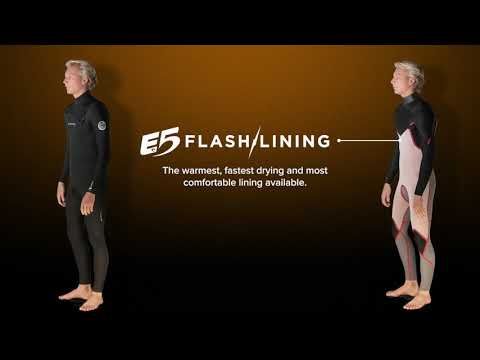 Costum de neopren pentru bărbați Rip Curl Dawn Patrol Performance 3/2mm negru WSM9TM 5